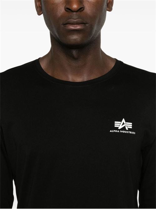 T-shirt uomo maniche lunghe Alpha Industries | 198517AI03
